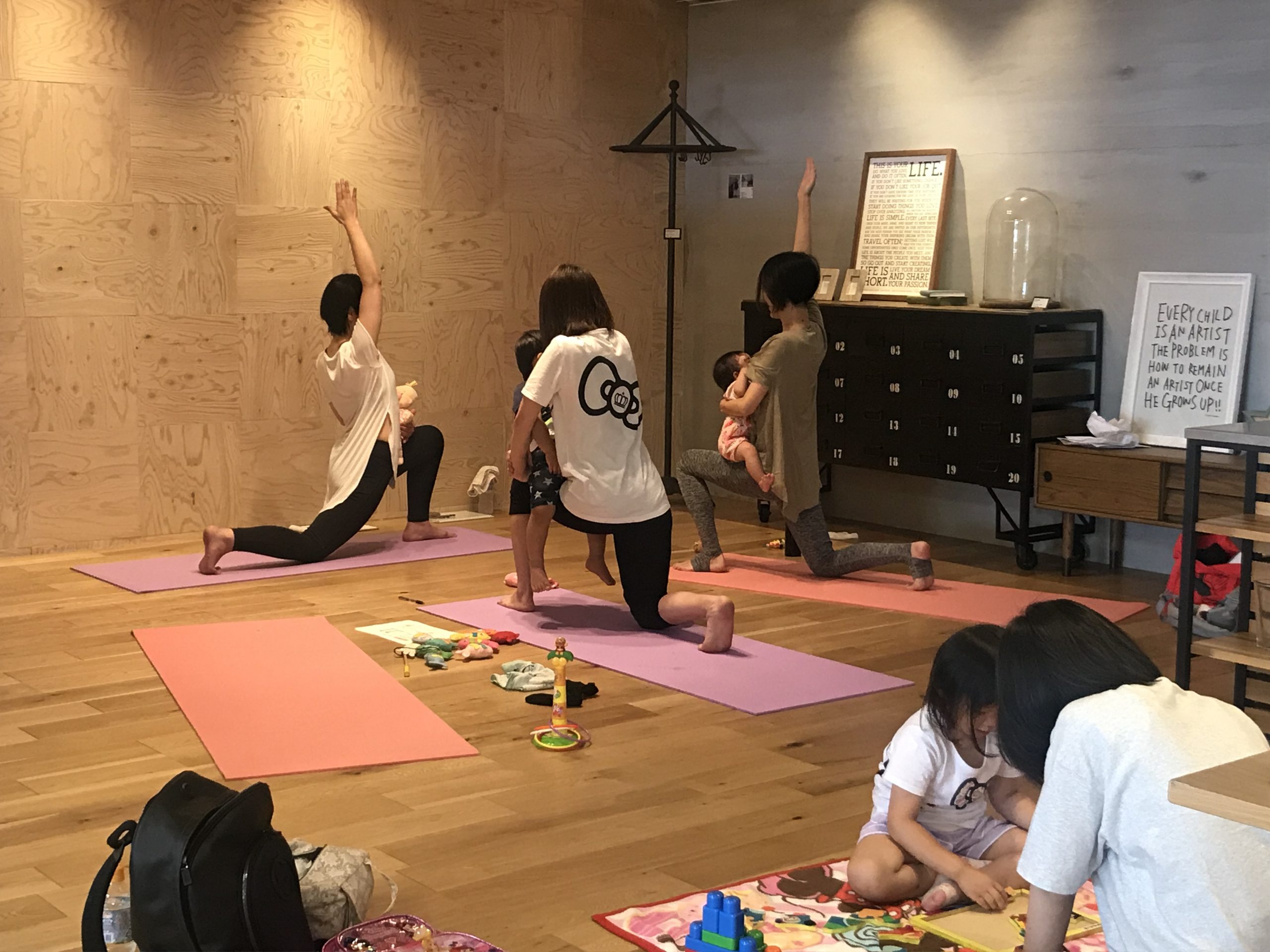 ラフラフ須賀川店「BABY＆MAMA YOGA」