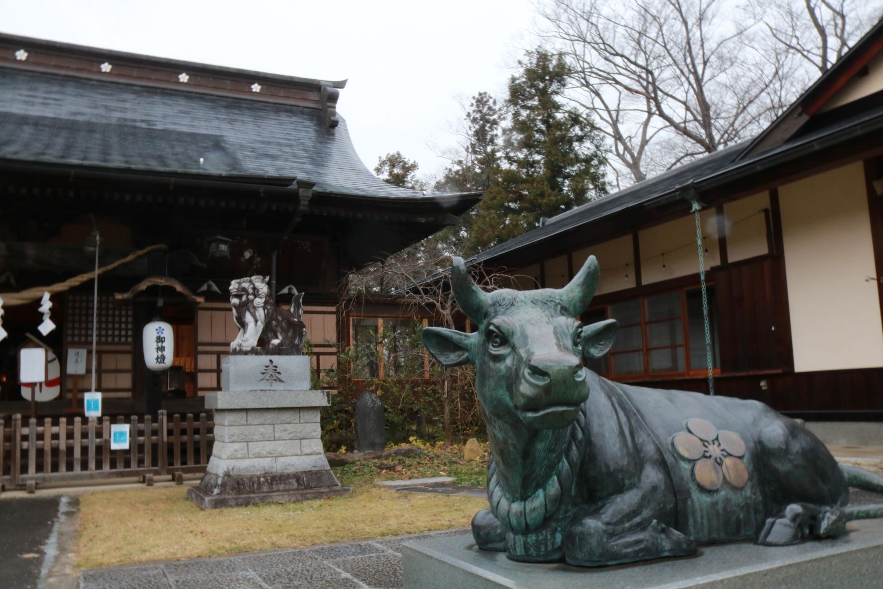 梁川天神社「鷽替えまいり」