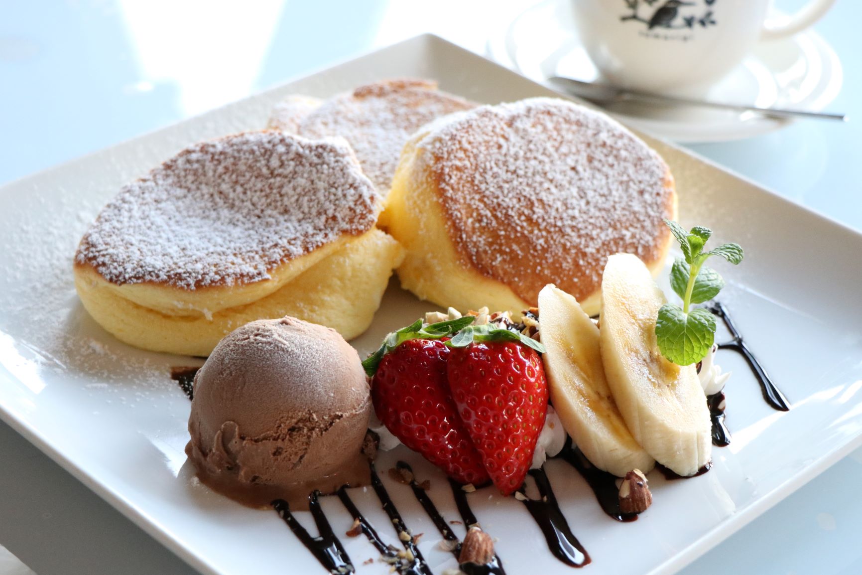 「caféとまり木」1月の限定メニューご紹介！ スフレパンケーキはチョコ＆ナッツ♡