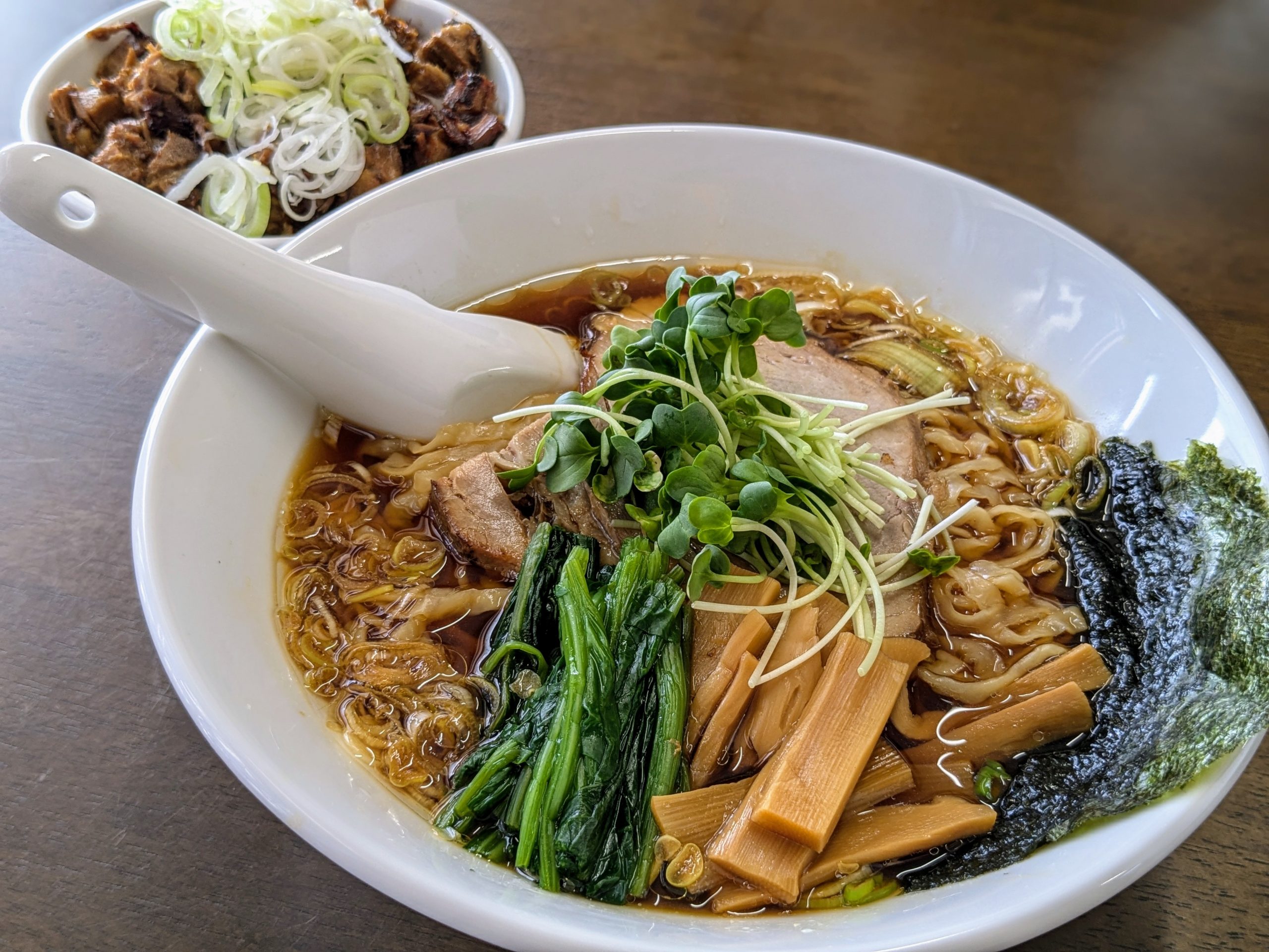 郡山市朝日で白河ラーメンが食べられる！「白河中華食堂 咲(ざき)」に注目！