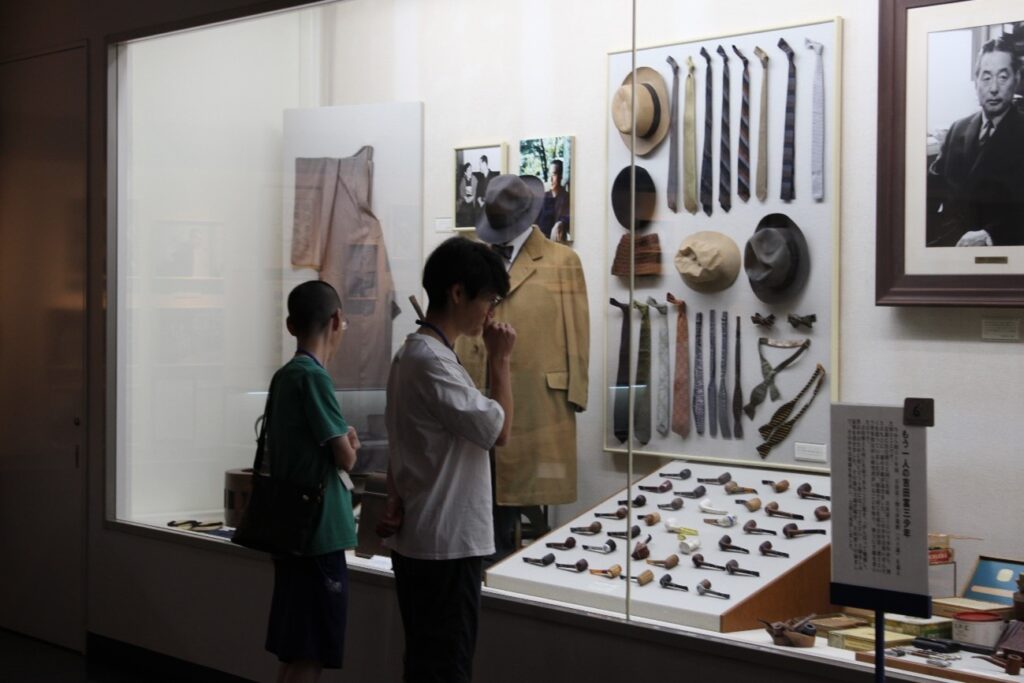 吉田富三記念館の展示を見学