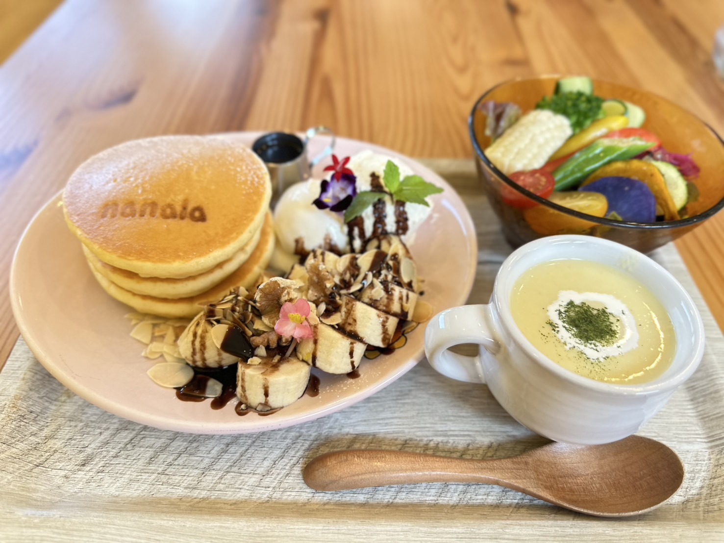 スイーツ好き必見♪三春町の「cafe nanala(カフェ ナナラ)」の人気パンケーキBEST5